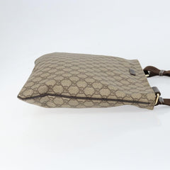 Gucci Flat Messenger Bag GG Canvas