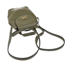 Salvatore Ferragamo Gancini Backpack Leather