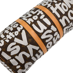 Louis Vuitton Keepall Bag Limited Edition Monogram Graffiti