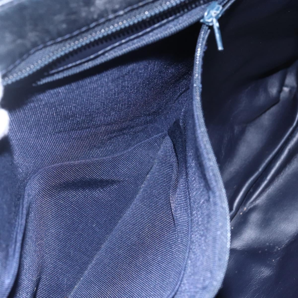 Bally Vintage Chain Shoulder Bag Quilted Leather