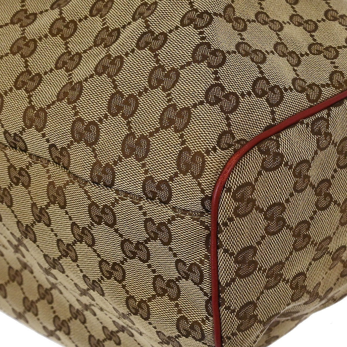 Gucci Sukey Tote GG Canvas with Leather