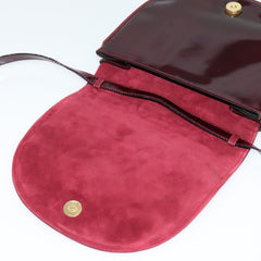 Salvatore Ferragamo Vala Shoulder Bag Patent Leather