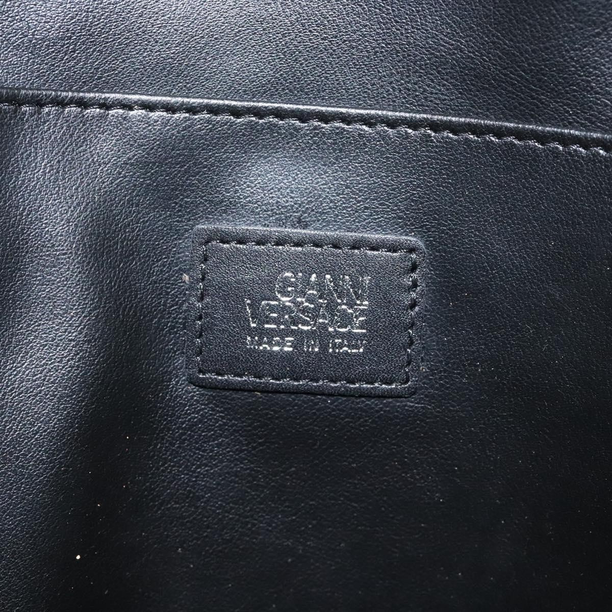 Versace Vintage Zip Pouch Canvas