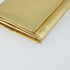 Prada Continental Wallet Saffiano Leather