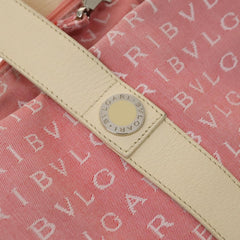 Bvlgari B.Zero1 Logomania Bag Canvas with Leather