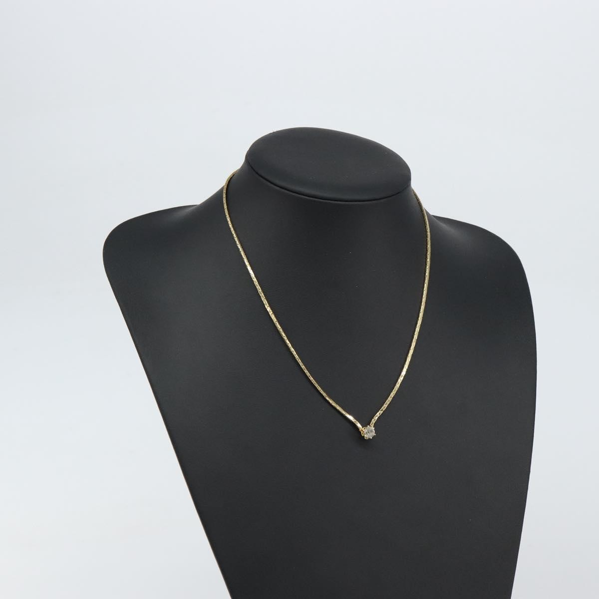 Christian Dior CD Logo necklace Metal