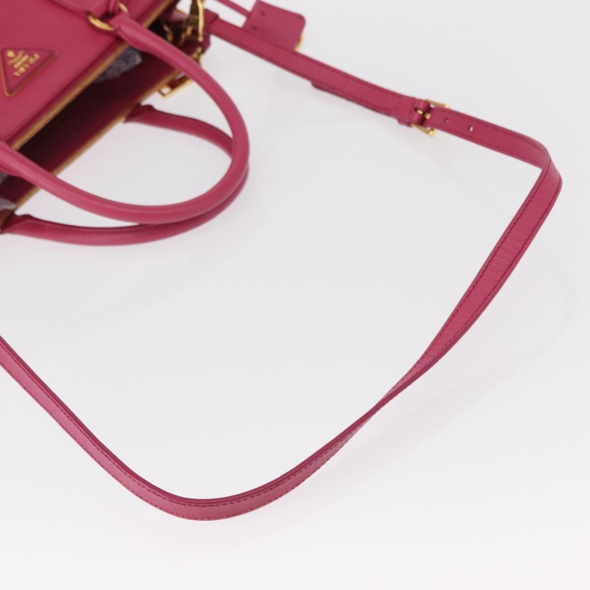 Prada Double Zip Lux Tote Saffiano Leather