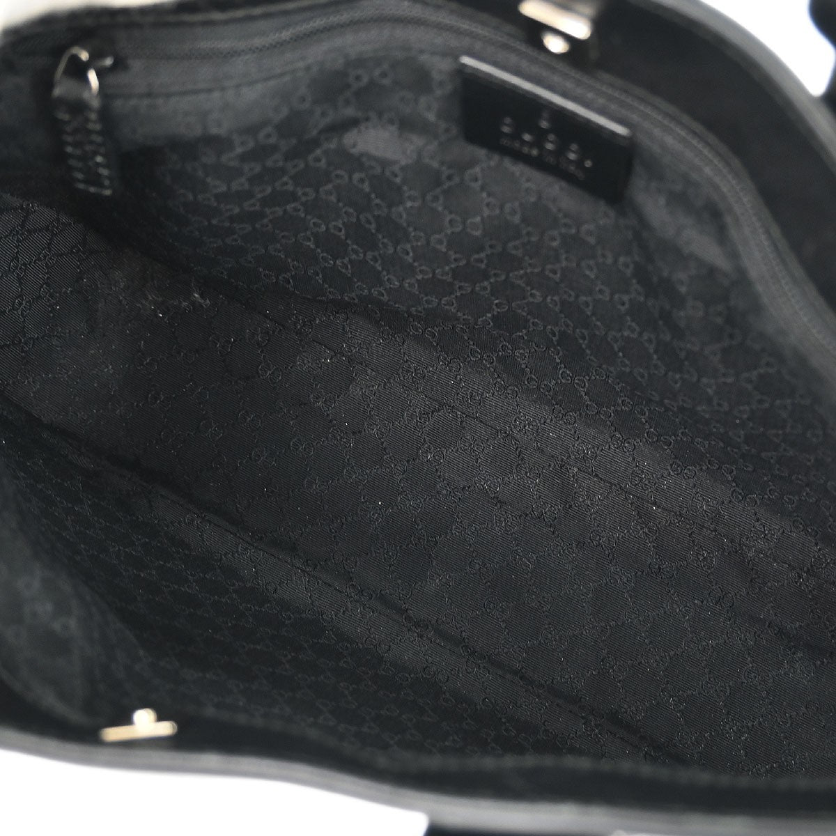 Gucci Web Handbag Leather wih Canvas