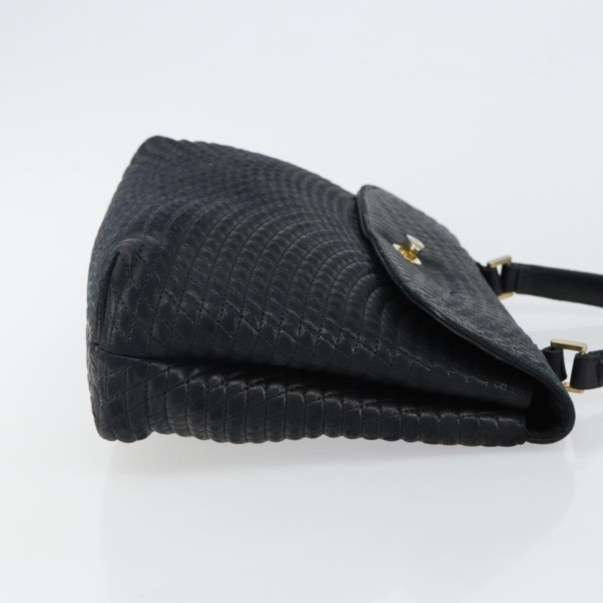 Bally Vintage Handbag Quilted Leather