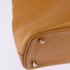 Versace Vintage Sun Zip Satchel Embossed Leather