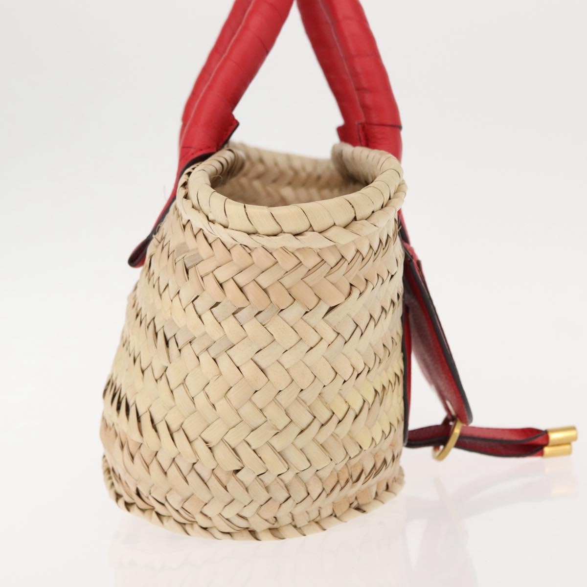 Chloe Marcie Basket Bag Raffia