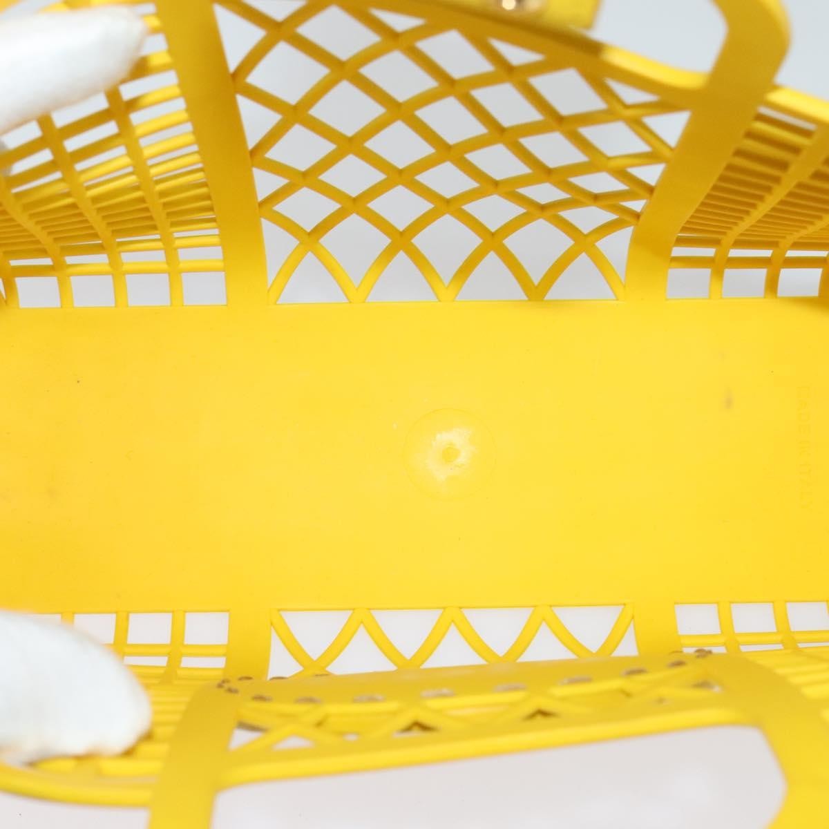 Fendi FF Logo Stamp Basket Tote PVC