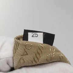 Prada Embossed Logo Convertible Open Tote Vitello Daino