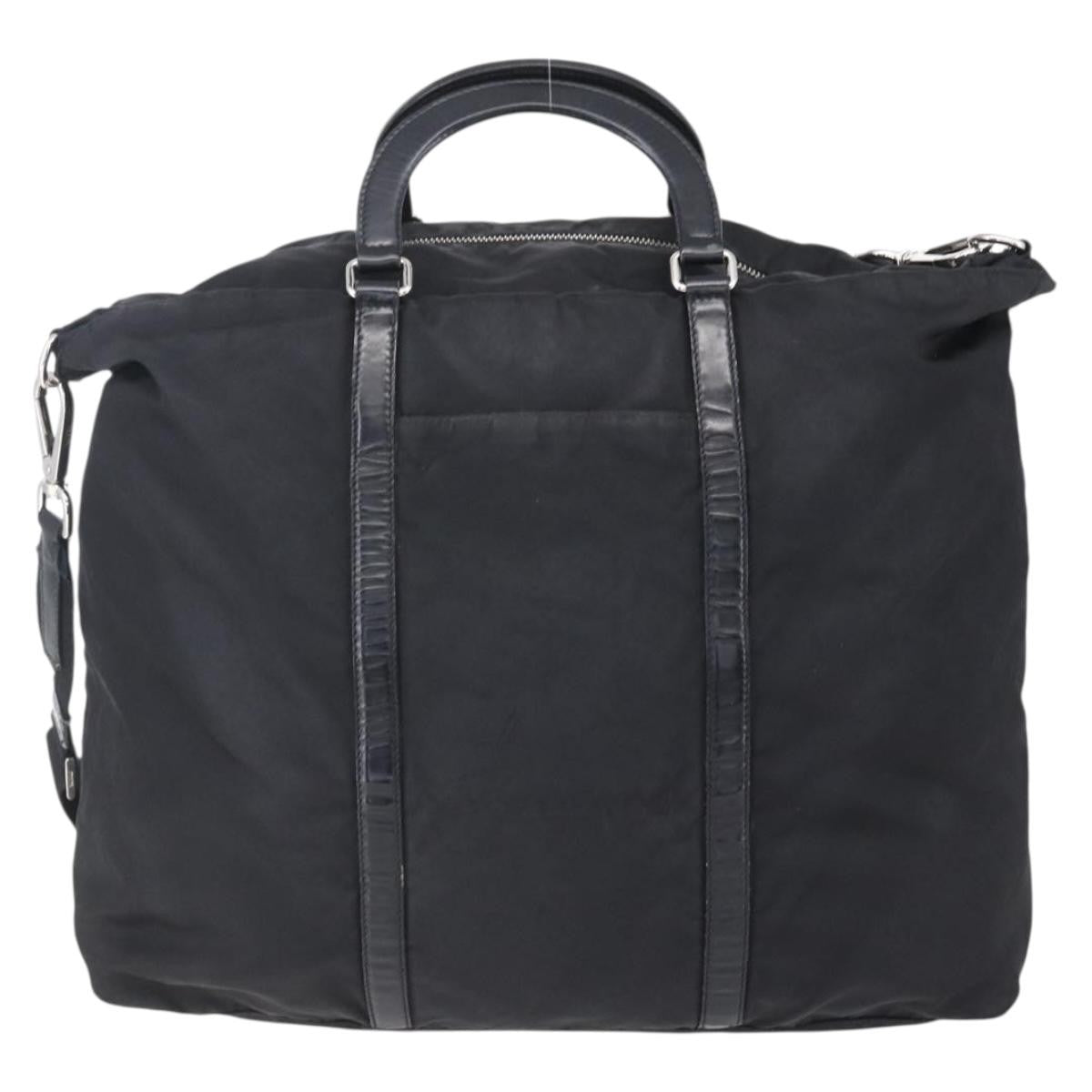 Prada Vintage Tote Tessuto with Leather