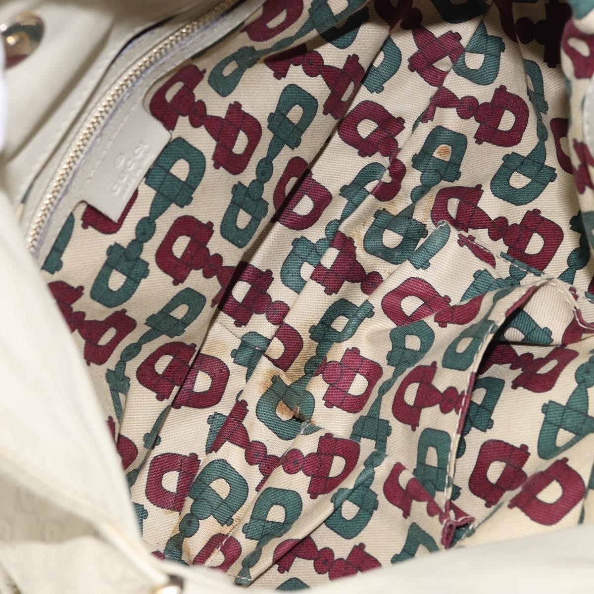 Gucci Hysteria Convertible Top Handle Bag Guccissima Leather