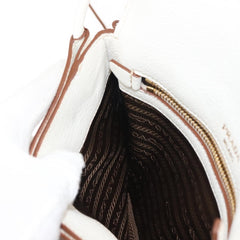 Prada Flap Crossbody Bag Vitello Daino
