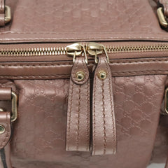 Gucci Sukey Top Handle Satchel Microguccissima Leather