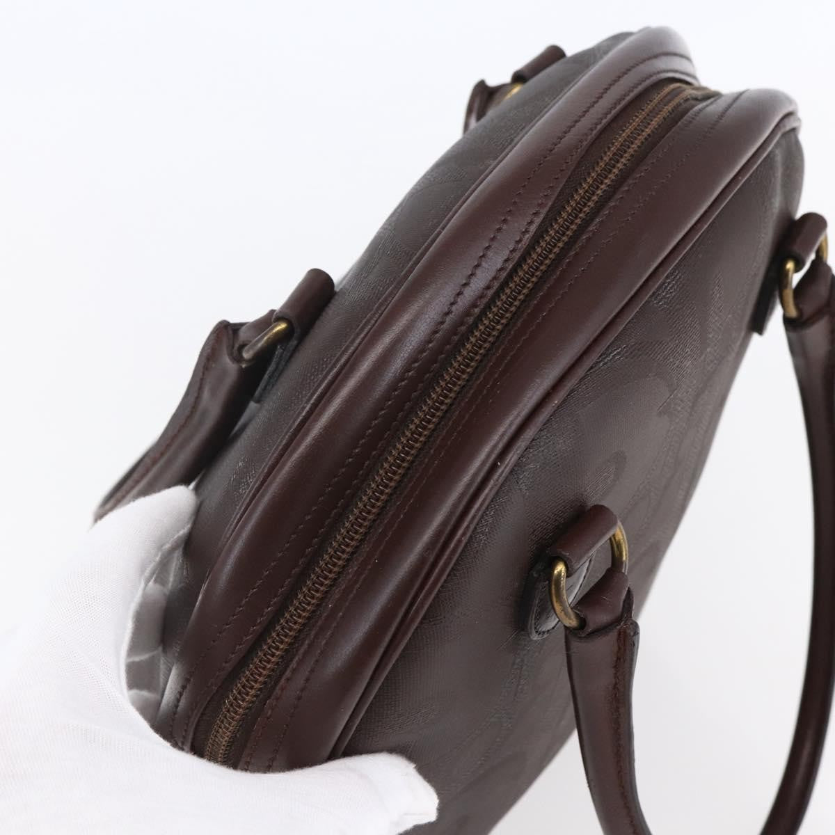 Christian Dior Vintage Trotter Handbag Canvas