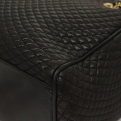 Bally Vintage Chain Shoulder Bag Quilted Leather