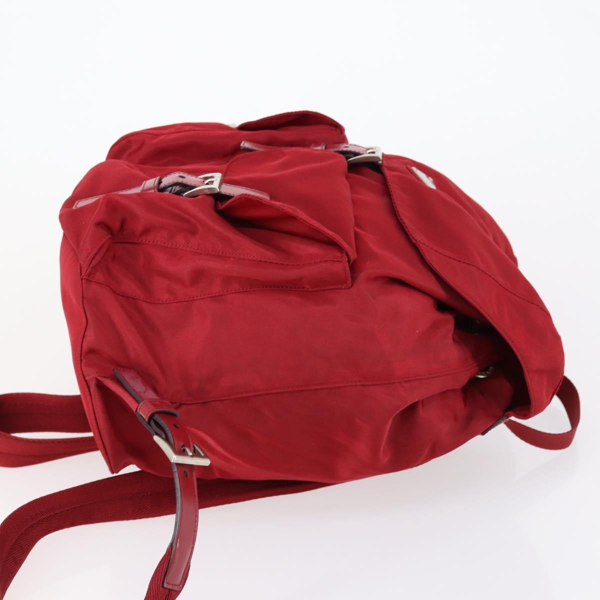 Prada Double Front Pocket Backpack Tessuto