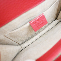 Gucci Interlocking Shoulder Bag Leather