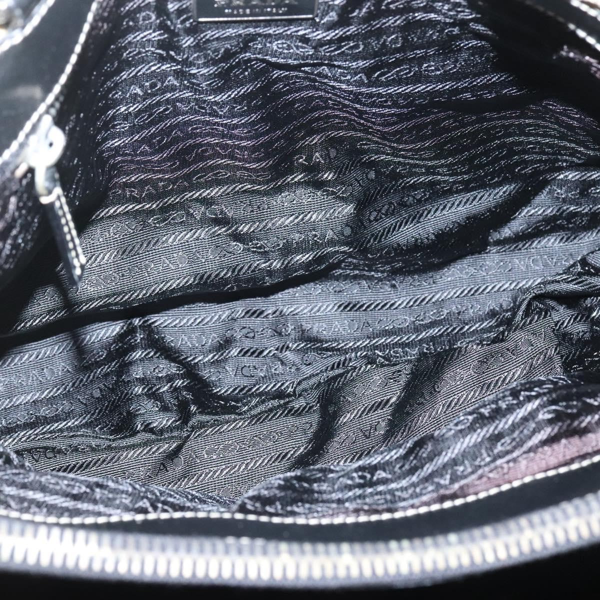 Prada Convertible Chain Tote Quilted Tessuto