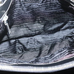Prada Convertible Chain Tote Quilted Tessuto