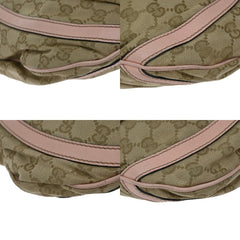 Gucci D-Ring Shoulder Bag (Outlet) GG Canvas