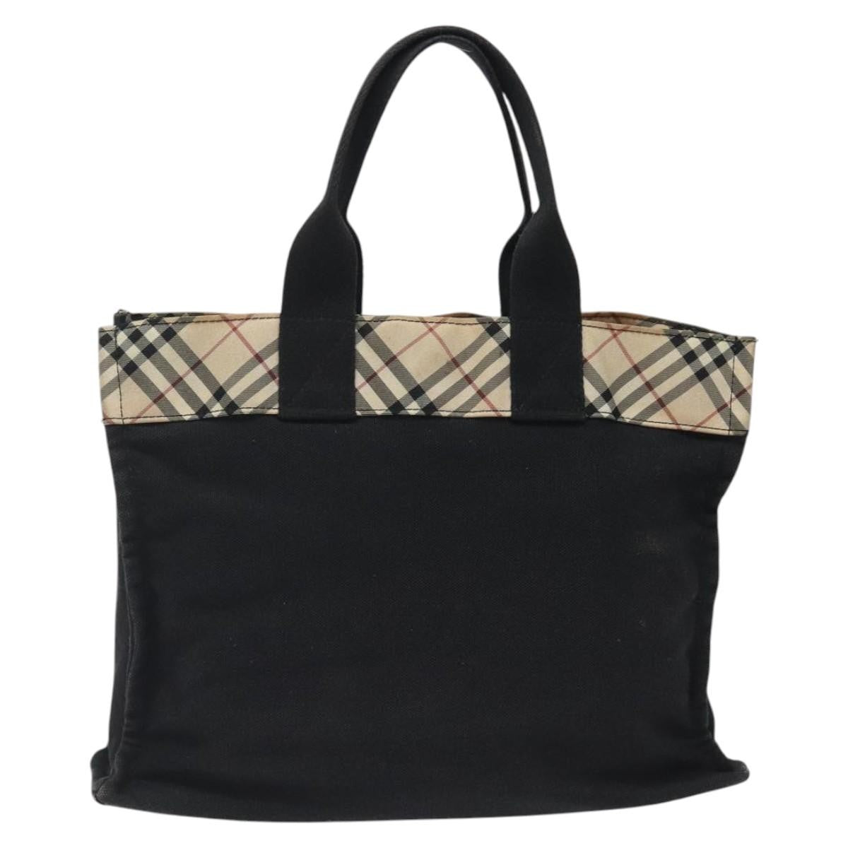 Burberry Nova Check Tote canvas check pattern