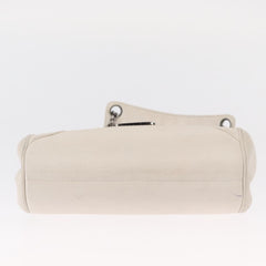 Chanel Accordion Push Lock Flap Bag Quilted Caviar