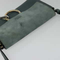 Chloe Faye Shoulder Bag Leather and Suede