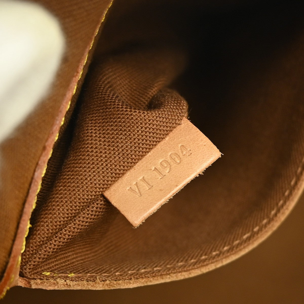 Louis Vuitton Alma Handbag Monogram Canvas