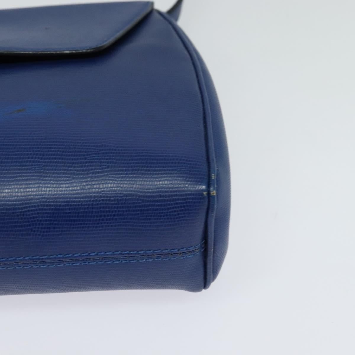 Celine Vintage Circle Logo Crossbody Bag Leather