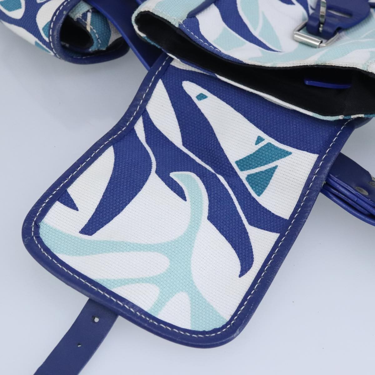 Bally Vintage Waist bag Leather and canvas