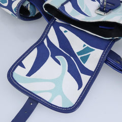 Bally Vintage Waist bag Leather and canvas