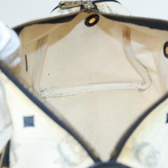 MCM Visetos logogramme Handbag Canvas and Leather