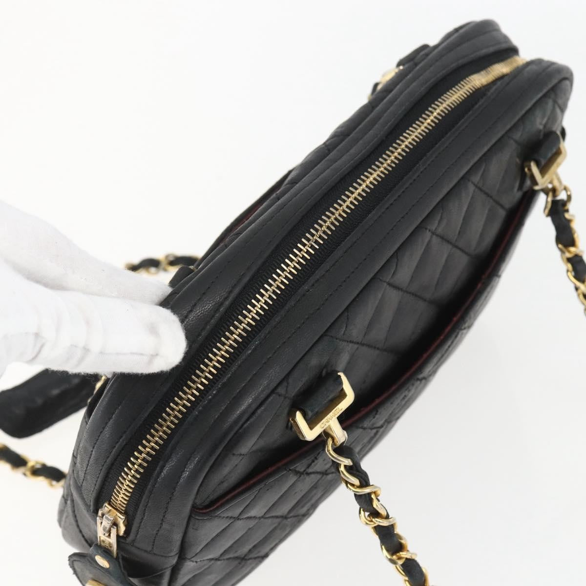 Chanel Vintage Camera Bag Quilted Leather