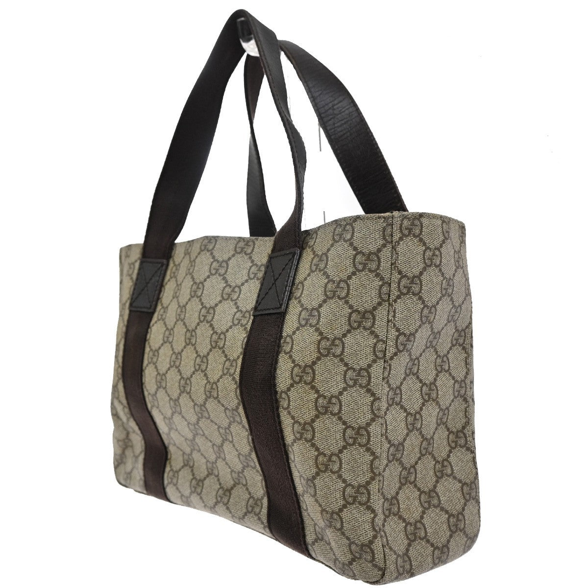 Gucci Belted Tote GG Coated Canvas