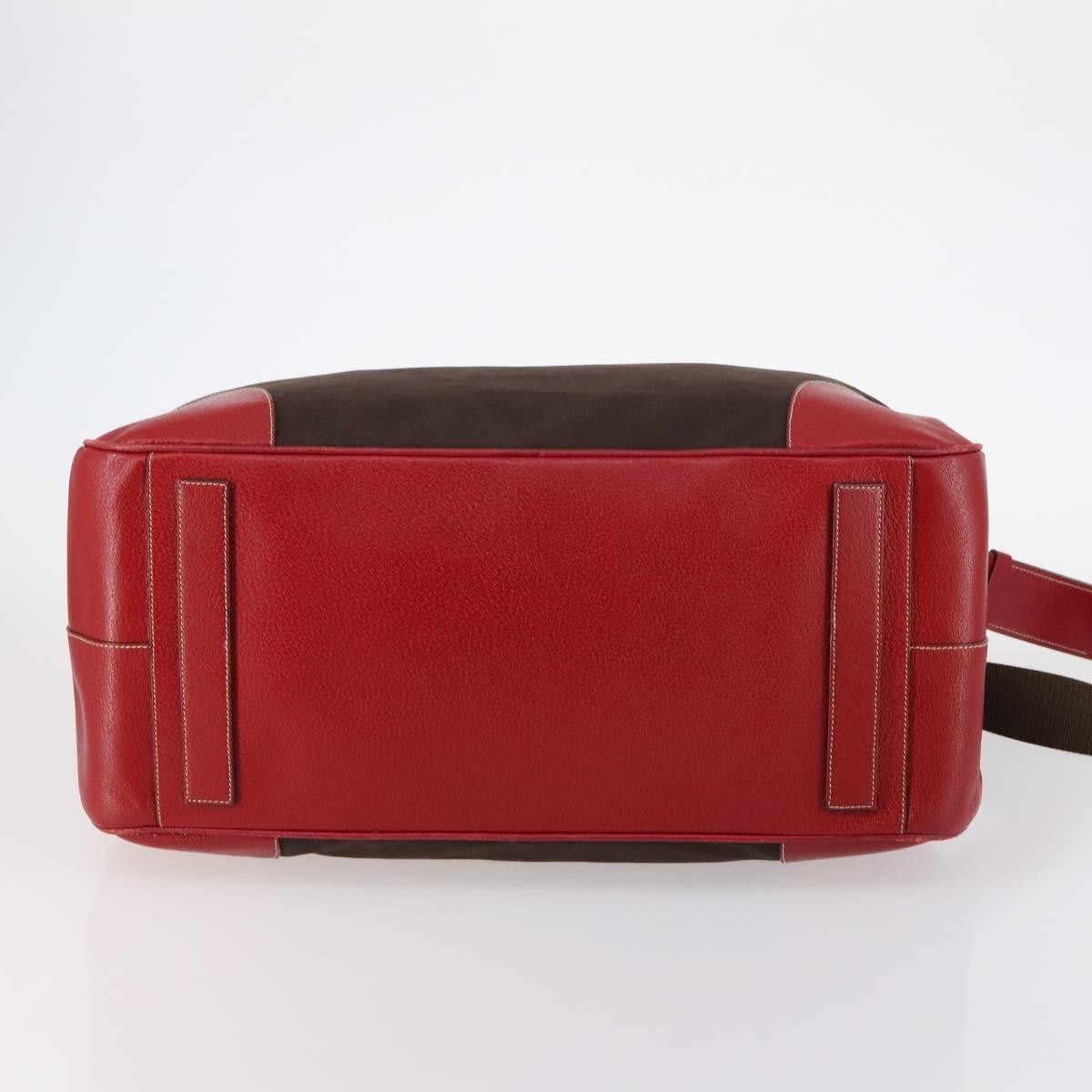 Prada Bowler Bag Canvas with Leather