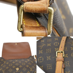 Louis Vuitton Musette Tango Handbag Monogram Canvas