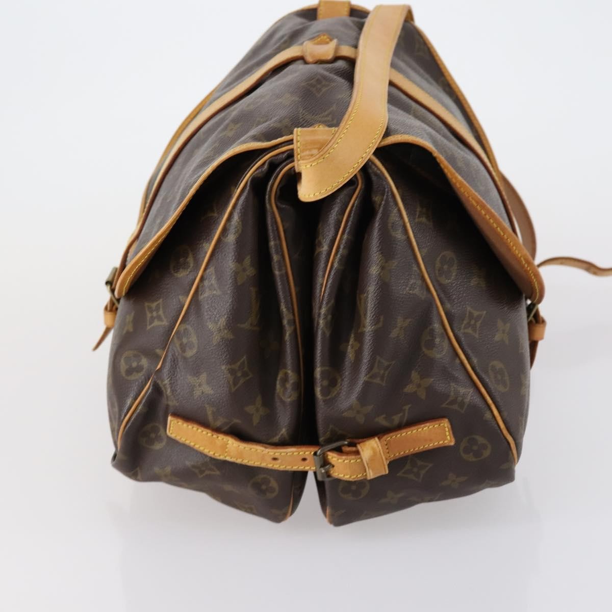 Louis Vuitton Saumur Handbag Monogram Canvas