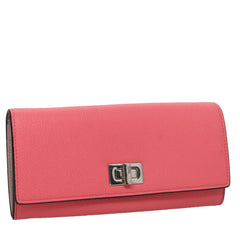 Fendi Peekaboo Wallet Leather