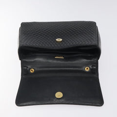 Bally Vintage Flap Handbag Quilted Leather
