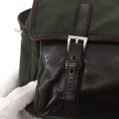 Prada Double Buckle Flap Messenger Bag Tessuto