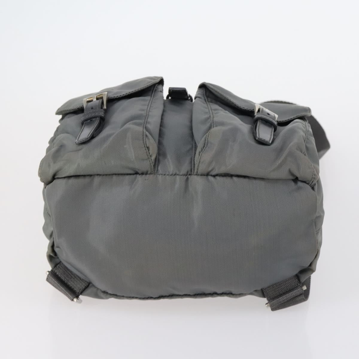 Prada Double Front Pocket Backpack Tessuto