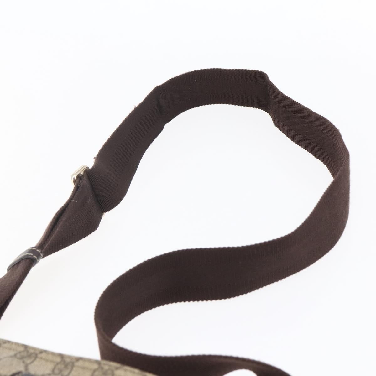 Gucci Zip Top Messenger Bag GG Coated Canvas