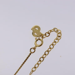 Christian Dior Collar Necklace Metal with Faux Pearls