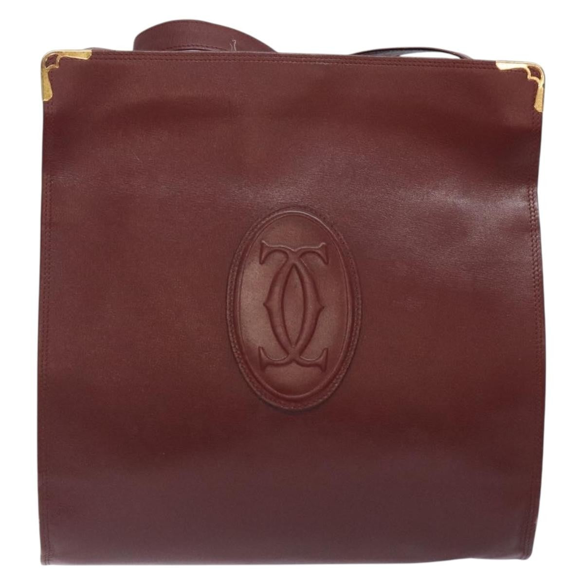 cartier Must de Cartier Shoulder Bag Leather