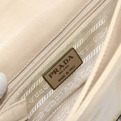 Prada Flap Shoulder Bag Leather