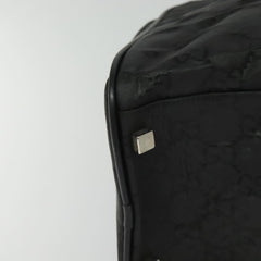 Gucci Vintage Boston Bag GG Canvas